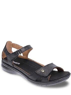 Portofino Women's Flat Sandals - Stylish and Supportive with Adjustable Fit